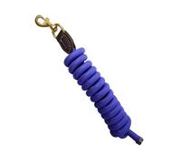 Sharplace Rope Lunge Line Keep Fastened Rein Strong 250cm Training Leash Horse Tack for Walking Playing Obedience Recall Daily Use, Blue