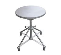 Sharplace Rotating Spray Heavy Duty Worktable, Diameter 50cm, Height 60-80cm Adjustable
