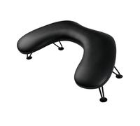 Sharplace Salon Nail Art Hand Rest Salon Hand Rest Cushion Manicure Hand Rest Manicure Table Mat Manicure Tool for Woman Nail Beginner, Black