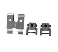 Sharplace Scroll Saw Holders Conversion Kit Upper Lower Holders Metal Sturdy Tools Parts, 4 Pieces Set