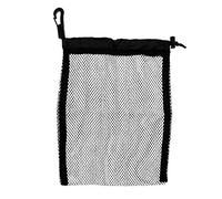 Sharplace Scuba Snorkeling Diving Gear Goggles Dive Snorkel Swim Beach Drawstring Mesh Bag - Black, 9x6.5in