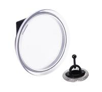 Sharplace Seal Part Milk Frother Lid Cover with Replacement Whisk Milk Frother Accessories Sturdy Milk Frother Lid for Cappuccino Latte, for Aeroccino 4