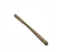 Sharplace Shoe Wooden Footwear Helper With Long Handle Heel Guide Shell Carved Finish Smooth Solid Wood Construction Suitable for Home Use Elderly Limited Mobility Busy Mornings, Wenge Wood, 70cm