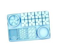 Sharplace Silicone Slow Feeding and Lick Mat Foraging Skills Slow Feeder Licking Mat Non Slip Pet Snuffle Pad Training for Dog Kitten