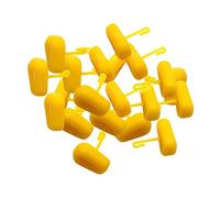 Sharplace Simulation Soft Baits Fishing Tackle for Making Boilies Corn Shape Boilie, Boilies Lure Hair Rigs Carp Baits, for River Lake, Yellow