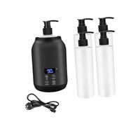 Sharplace Single Bottle Oil Heater,Essential Oil Bottle Heater,Quick Heating,Multifunction LED Screen Small Electric Massage Oil Warmer, Black