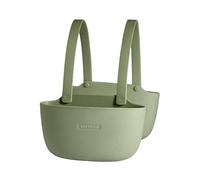 Sharplace Sink Drain Rack, Soap Sponge Drain Rack, with Drain Hole, Sink Drain Hanging Bag, for Basin Kitchen Bathroom, green double layer