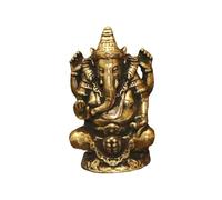 Sharplace Sitting Buddha Statue Hindu Elephant God Statue Craft Collectible Decorative Figurine Sculpture for Garden Home Shelf Office, 2.6cmx1.5cmx1.5cm