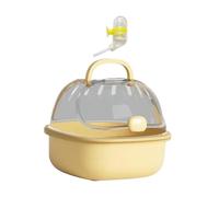 Sharplace Small Animal Carry Case Habitat Large Traveling Outdoor with Water Bottle Pet Outgoing for Chinchilla Guinea Pig Mice Ferrets