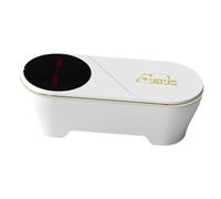 Sharplace Smart Touchless Toilet Flush Kit with Infrared Sensor, Automatic Non-Contact Flusher for Bathroom, Easy Installation Fits Most Toilets, Compact Design 16x5cm, USB Powered