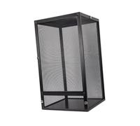 Sharplace Snake Alumuninum Screen Cage Reptile Terrarium Case Sturdy Aluminum Alloy Professional Chameleons Housing Crested Gecko Tank, 45x45x80cm