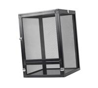Sharplace Snake Alumuninum Screen Cage Reptile Terrarium Case Sturdy Aluminum Alloy Professional Chameleons Housing Crested Gecko Tank, 23x23x33cm