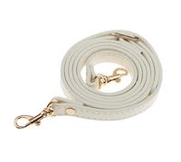 Sharplace Solid Adjustable Crossbody Shoulder Bag Handbag Straps Replacements 120cm, Beige, Adjustable Length