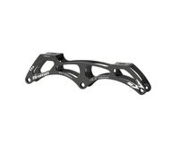 Sharplace Speed Skate Frame Inline Speed Skating Frame Chassis Aluminum Alloy Lightweight Skeleton Rigid Build Arched Stability points suitable for club races, 3 100mm 165mm Hole Spacing