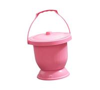 Sharplace Spittoon Urinal with Lid, Potty Bucket, Portable Bedpan Chamber Pot for Travel Elderly Kids Adults Female Male, Pink
