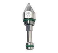 Sharplace Spray Nozzle Nozzle Misting Nozzle Industrial Nozzle Stainless Steel Structure Fine Mist Control for Dust Suppression Industrial Cooling Warehouse, Usl03 Without Base