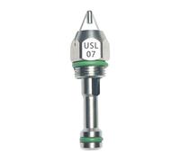 Sharplace Spray Nozzle Nozzle Misting Nozzle Industrial Nozzle Stainless Steel Structure Fine Mist Control for Dust Suppression Industrial Cooling Warehouse, Usl07 Without Base