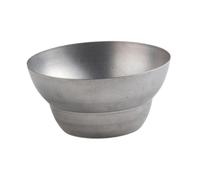 Sharplace Stainless Steel Retro Mixing Bowl Noodle Ramen Bowl for Eating Restaurant Soup Ice Cream Kitchen