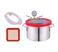 Sharplace Stainless Steel Vacuum Chamber for Efficient Resin Casting, 5 Gallon 6L