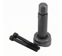 Sharplace Steel Motorcycle Engine Component Extractor Tool with Wide Round Base and Two Threaded Fasteners for Servicing Crank Pins and Cylinder Parts Suitable for Professional Mechanics