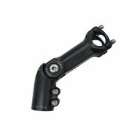 Sharplace Stem Extension Adjustable Handlebar Stem Riser Connector Bike Steering Part With Angle Marks Aluminum Alloy Construction With Four Bolt Handlebar, Sand Black, 110mm X 25.4mm X 28.6mm