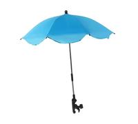 Sharplace Stroller Umbrella Beach Chair Parasols with Adjustable Clamp Sun Protection Waterproof for Fishing Backyard Patio Garden Deck, Blue
