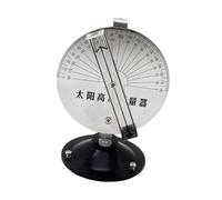 Sharplace Sun Height Measuring Instrument Teaching Aid Students Portable Educator Solar Angle Measurement Device Geography Learning, Metal