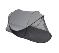 Sharplace Sun Protection Tent Portable Quick Setup Foldable Mesh Shelter Arched Frame Polyester Construction Suitable for Road Trips Outdoor Recreation Camping, Grey, Dark Grey, 2-3 Person