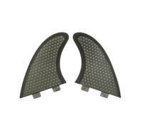 Sharplace Surfboard Fin Thruster With Double Tabs Honeycomb Core Fiberglass Make For Reduced Drag And Swift Response Suitable for surf lessons rentals