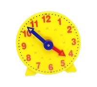 Sharplace Teaching Clock Early Education Visual Teaching Aids Life Skills Training Activity for Children Ages 5 6 7 Year Old, 24Hrs