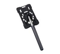 Sharplace Telescopic Rod Card Holder Reacher Vehicle Parking Toll Swiping Pole for Fee Paying Ergonomic Handle Practical Grabber Tool, Black