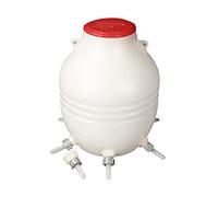 Sharplace Thickened Large Capacity Lamb Feeder Milk Bottle Sheep Feeding 6 Nipples for Farm Animal Dog Poultry Livestock Feeding Pot Supplies
