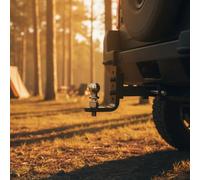 Sharplace Trailer Arm Boltonto the Trailer Hitch Coupling Universal Coupling Tube for Unpaved Terrain, style to 2
