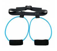 Sharplace Training Belt Waist Belt Ankle Cuffs Resistance Bands Portable lightweight system for posterior muscle and glute activation suitable for home workouts, Blue, 20LBS