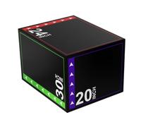 Sharplace Training Equipment Plyometric Cube Exercise Box With Cushioned PVC Surface And Stable Foam Build suitable for jump training cardio workouts