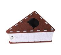 Sharplace Triangle Cat Scratcher Cats Furniture Furniture Protector Pet Supplies Portable Grind Claw Pet Toy Cat Scratching Board