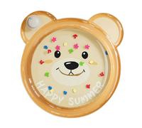 Sharplace Tummy Time Mat Dog Cooling Pad Toys Inflatable Playmat Cat Water Mat for Indoor Cats Boys Girls Gifts, Bear