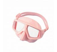 Sharplace Underwater Vision Device Diving Snorkeling Goggles Swim Freediving With Wide View Lens Soft Silicone Skirt And Secure, Full Macaron Pink, Standard - Frosted Bag Packaging