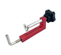 Sharplace Universal Fence Clamp Tools Multifunctional Stable Easy to Install Desk Clamp Fixed G Clamps for Clamping Squares, Red