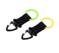 Sharplace Unknown 2 Pieces Silicone Scuba Dive Mouthpiece Holder Regulator Retainer & Swivel Clip - Portable & Lightweight