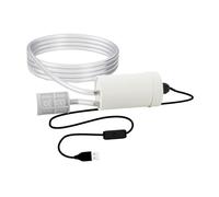 Sharplace USB Electric Auto Siphon Self Priming Pump DC5V with Hose and Stone Mini Electric Self Priming Pump for Rockery Bonsai, 5M Filter