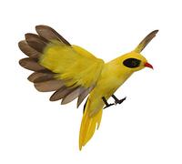 Sharplace VARIOUS Decoration Wire Christmas Model Artificial Birds Feathered, Oriole Flying, as described