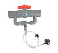 Sharplace Venturi Irrigation Equipment Fertilizer Injector Garden Efficient Drip Irrigation Equipment Easy Connections Venturi Injector, for tube 40mm