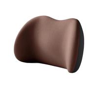 Sharplace Waist Support Pillow Ergonomic Convenient Backrest Accessory for Office Chair Fit Body Curve Comfort Supportive Back Pillow, Brown
