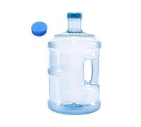 Sharplace Water Storage Container Water Dispenser Bottle Reusable with A Spare Lid Clear Tank Barrel for Household Kitchen BBQ Drinking, 18.3cmx18.3cmx33.3cm