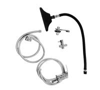 Sharplace Waterfall Shower Head Water Circulation Accessories,Sturdy, Replacement for Shampoo Sink Adjustable for SPA Salon, Style C