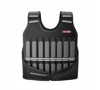 Sharplace Weighted Training Vest Adjustable Weight Vest Running Vest Training Vest With Steel Plate Resistance And Mesh Support Suitable for running bodyweight, Black, 20KG