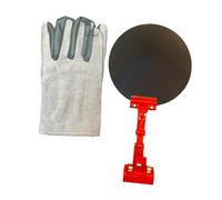Sharplace Welding Blackout Panel Welding Curtain Portable Professional Protecting The Face from Sparks and Debris Practical Face, Round