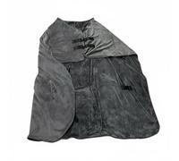 Sharplace Winter Horse Jacket Turnout Blanket Stable Rug Paddock Cover With Fleece Warm Lining Adjustable Closure Breathable Design Suitable for stables paddocks outdoor exercise, Gray, 130 Cm