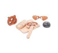 Sharplace Wooden Cutting Play Foods Toy Motor Skill Wooden Cutting Toys Set Kitchen Playset for Kids Birthday Gifts